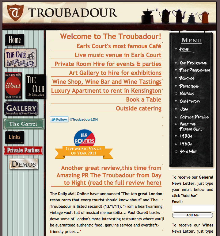 The Troubadour