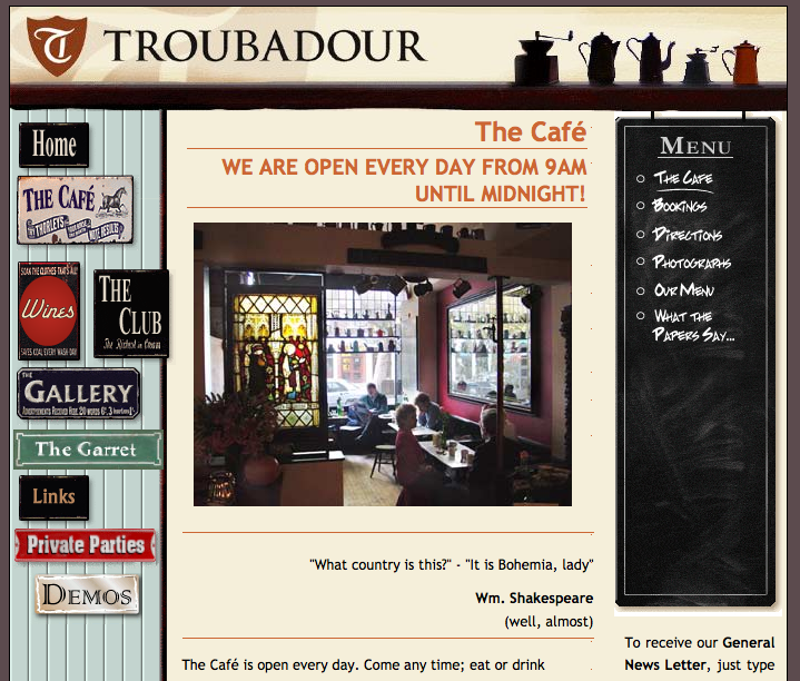 The Troubadour